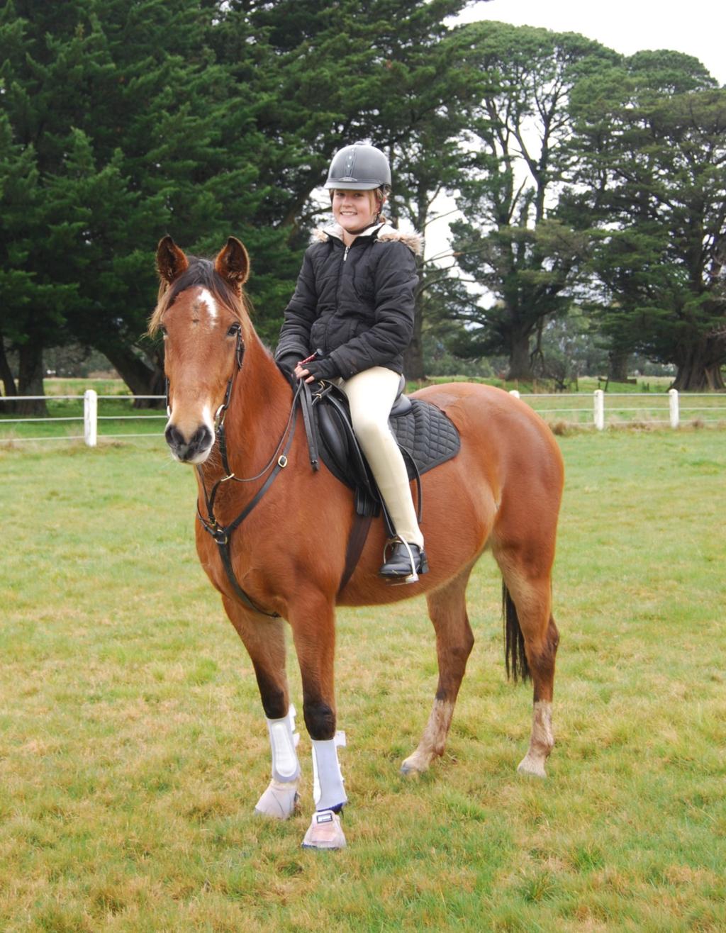 Welcome new member, Teagan and her fantastic mount Chelsea. Teagan took part in a come and try rally last year and joined over the holidays. We hope you enjoy riding with club.