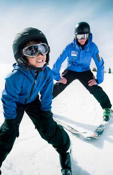 SKI WEE & WEE RIDERS (AGES 3 6) Start your little ones off right, learning skills and sportsmanship in a safe and playful environment. Book early as dates sell out quickly.