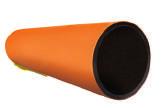 Excel Orange Pipe Excel Orange Pipe Suitable For up to 7 bar pressurised gas supply Co-extruded PE100 orange outer with a PE100RC black core Available in sizes from 75mm to 630mm OD Available in