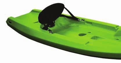 FAMILIARIZING YOURSELF WITH YOUR KAYAK Read carefully, discover and learn the major kayak components.
