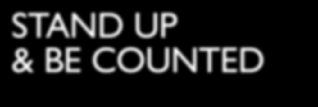 STAND UP & BE COUNTED Official Sponsor of Tyrone