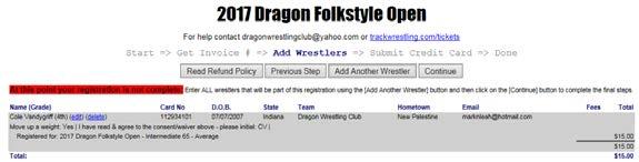 Selecting yes in this field means your wrestler is willing to