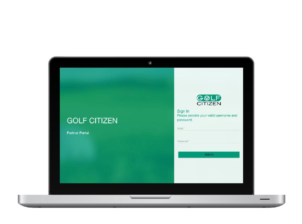 EASY LOGIN AND TEE-TIME UPLOADS ALL IT TAKES IS A BROWSER AND INTERNET CONNECTION Club users can easily login to the fast and dedicated GOLF CITIZEN