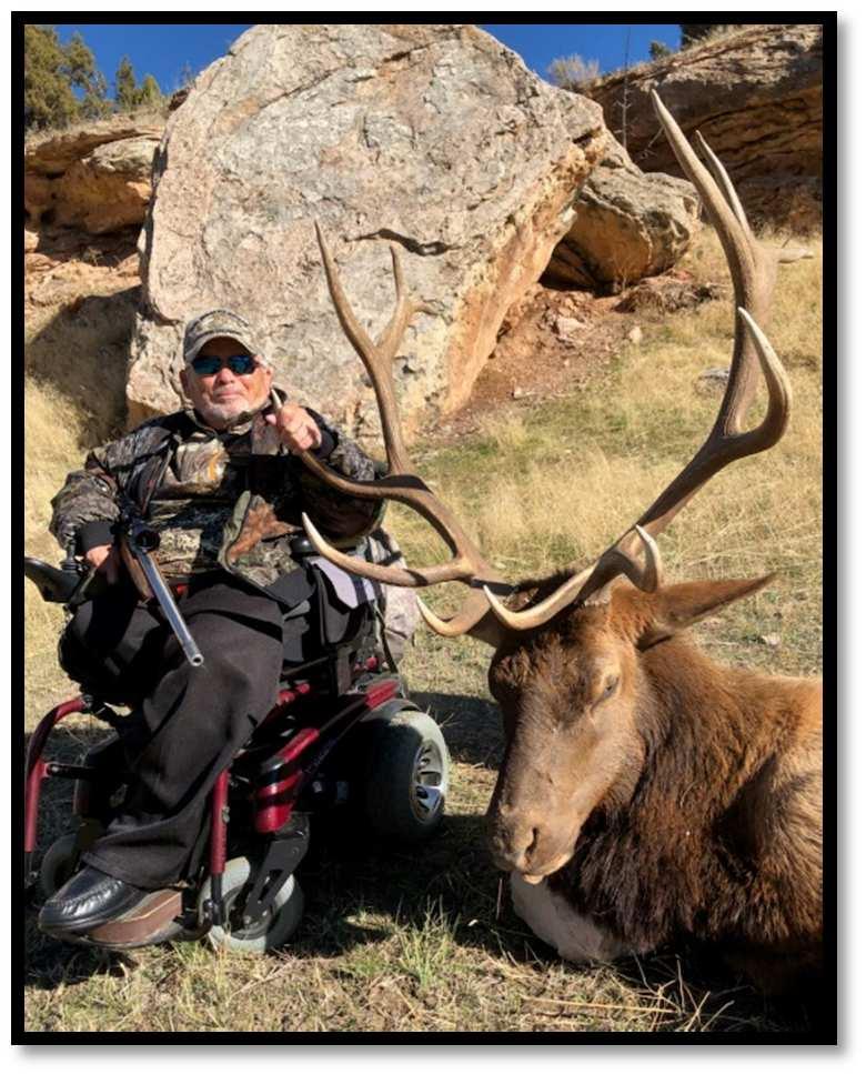 Both are very knowledgeable and able hunters who not only helped me in taking a fine bull elk but instructed me on the best way to hunt elk.