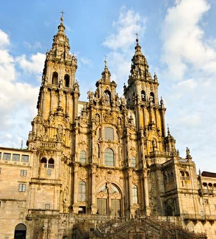 SANTIAGO DE COMPOSTELLA Santiago de Compostela is the capital of northwest Spain s Galicia region.