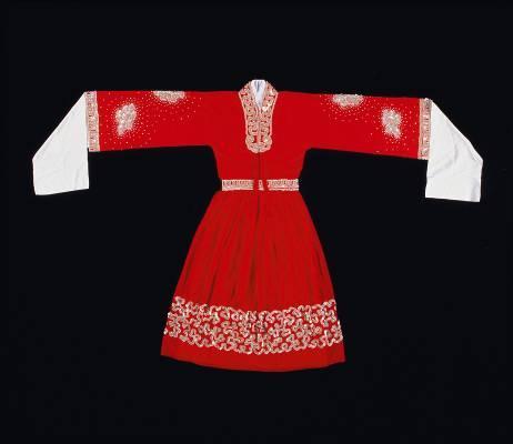 Red Sequined Costume for Lady 1960s 2003.31.