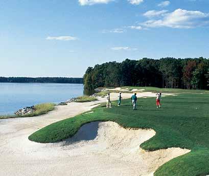 Sculpted to take advantage of the natural contours and beauty of the area, the par-72 championship golf course features bent grass greens and Bermuda grass tees, fairways and rough.