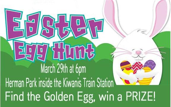 Easter Egg Hunt (Ages 4-12) See the Easter Bunny, hunt for eggs, win prizes and enjoy various activities!