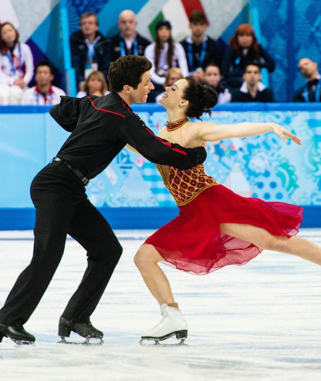 TESSA VIRTUE AND SCOTT MOIR SOCHI 2014 As they grew up, they became very good friends. They pushed each other to work harder. The sacrifices were huge for both skaters, but they were a team.
