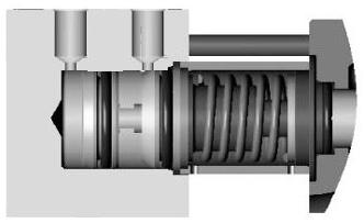 It also has a fourth position with a mechanical detent. The spool must be shifted out of the fourth position manually.