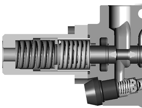 35 bar) Connection thread: G1/4 or 9/16-18 UNF FPC Hydraulic, proportionally controlled, spring-centered spool actuator with a fourth position for shifting the spool into the float position.