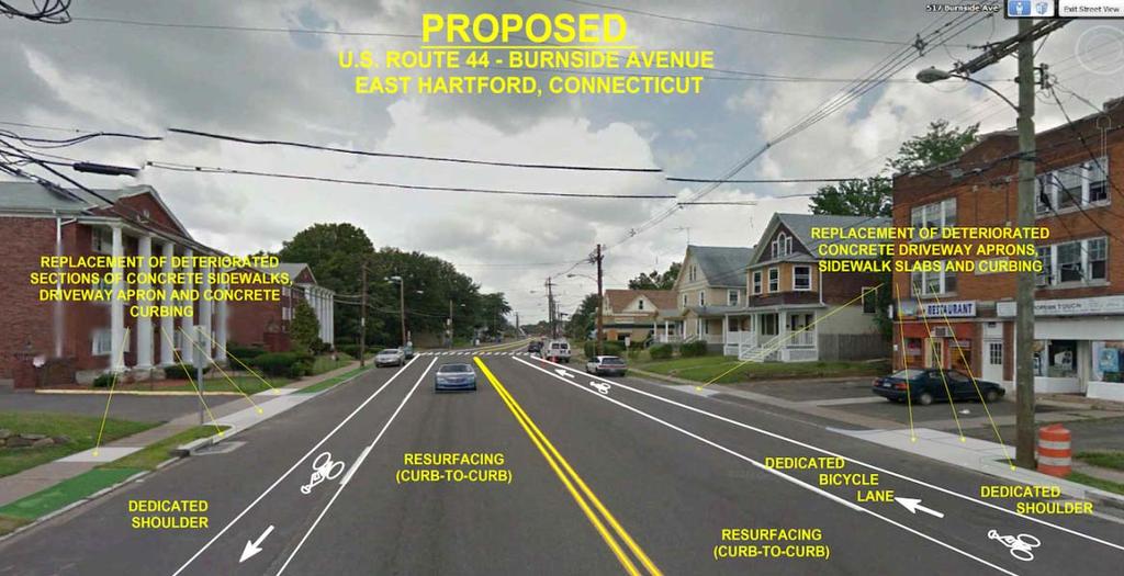 Engineering & Design Road Diet Feasibility Study Study is evaluating