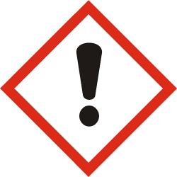 Page: 2 Hazard pictograms: GHS02: Flame GHS07: Exclamation mark Signal words: Danger Precautionary statements: P210: Keep away from heat, hot surfaces, sparks, open flames and other ignition sources.