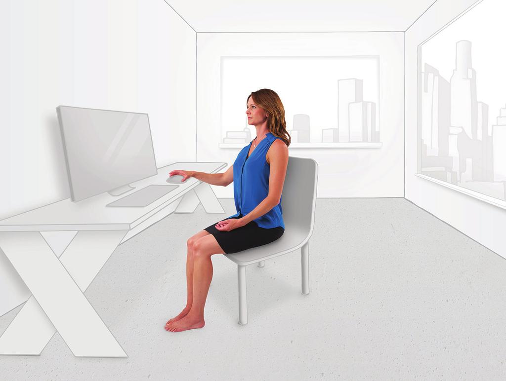 Examples of when you can practice Seated Decompression: At
