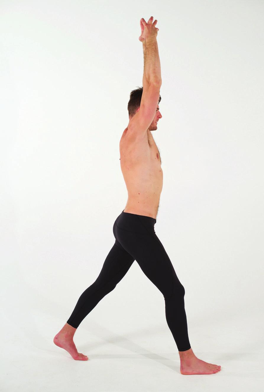 ANCHORING 1 Stand in a wide or narrow stance with your feet 4 pressing firmly in the ground.