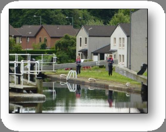 I didn t think the scenery on the Forth Clyde canal would be as good as the other canals, but it was and we had great views as the canal was often above the fields so you were looking down on the