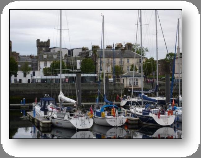 Passage: Tarbert to Rothesay Monday 9th July 1730 55 50.28N 05 03.