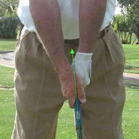 The Take Away Standing to the Handle As you address the golf ball there are some critical parts of the setup that must be in place before you start the backswing. 1.