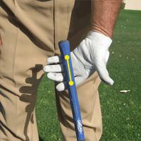 The Grip Left Hand When you pick up a golf club your hands are the only part of your body that touch the club.