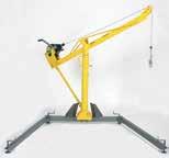 35m high Fully adjustable legs Alloy construction Retained leg pins Pulley wheel in head Capacity 750kg Rugged bag