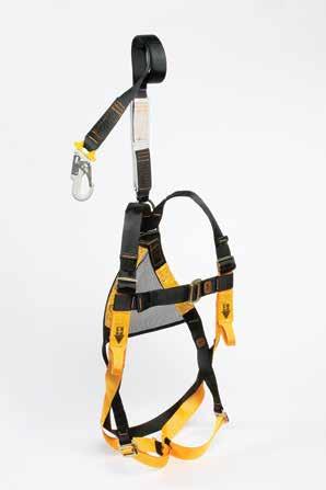 High tenacity UV stabilised polyester webbing. All metal components batch numbered for full traceability. Chest strap keeps shoulder straps correctly located.