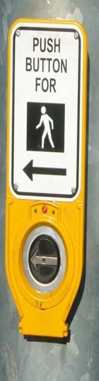 Accessible Pedestrian Signals (APS) Provide ped signal information in audible and vibrotactile format Benefit all pedestrians by providing redundancy The 2009