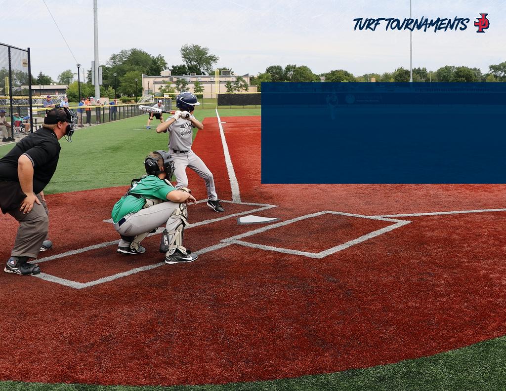 BEST Because the youth baseball experience matters, JP Sports plays the in the Midwest. Limit rainouts and play like a pro on 100% synthetic turf fields.