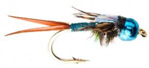 #18, #20 Pheasant Tail Flashback With a reflective thorax for