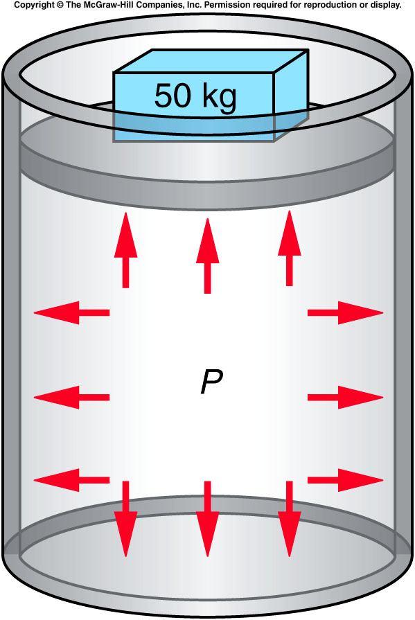 Pascal s Principle What happens inside a fluid when pressure is exerted on it? Does pressure have a direction?