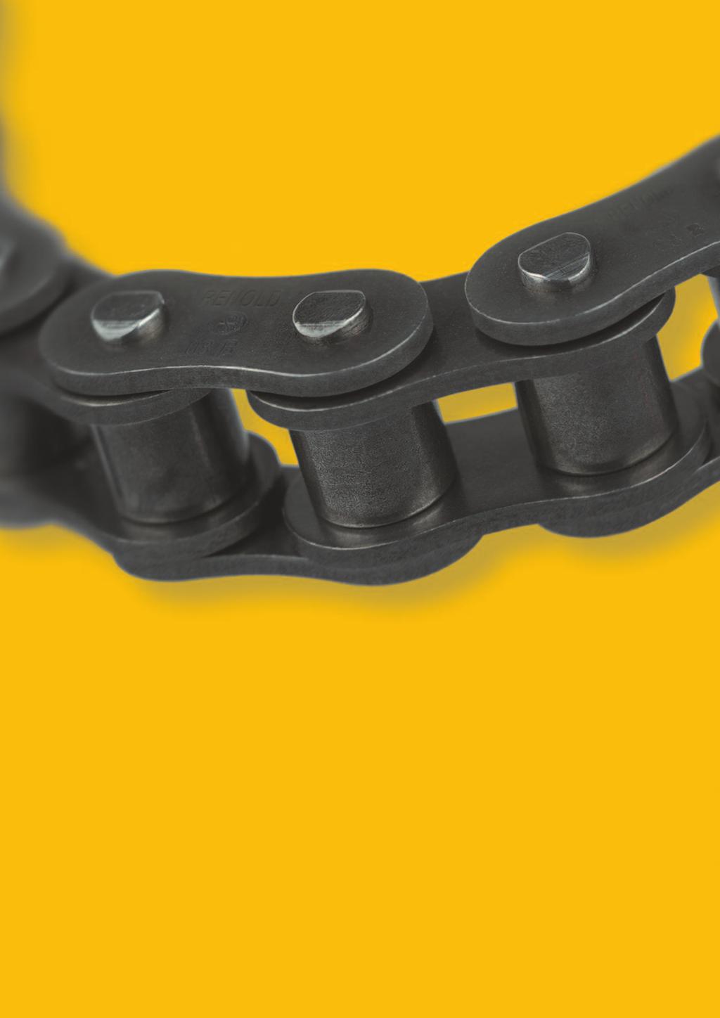 5 I New A&S chain includes solid extruded bush and roller components, not the weaker curled bushes offered by some other manufacturers.
