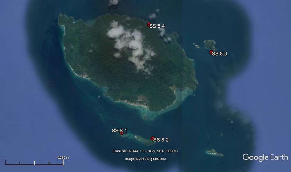 3.2.8 Tinggi Tinggi Island is located less than 15km off the East coast of mainland Peninsular Malaysia.