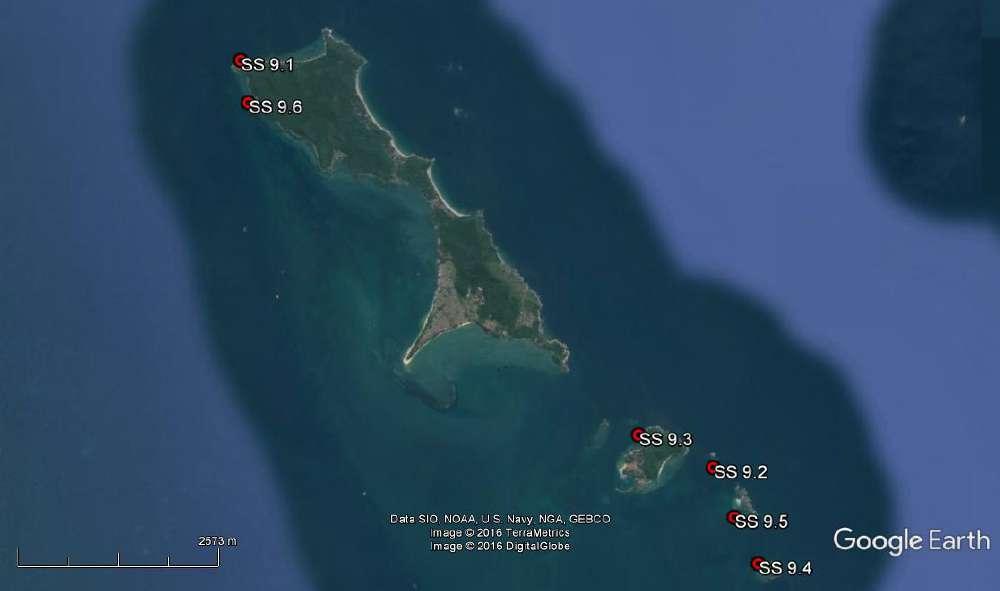 3.2.9 Sibu Sibu Island is located less than 1km off the East coast of mainland Peninsular Malaysia.