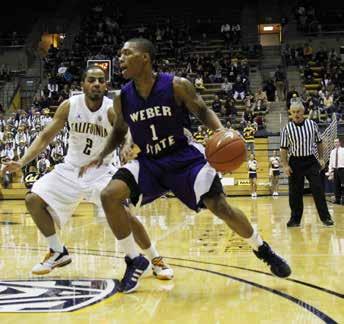 Helped lead Weber State to two Big Sky titles. Played in 103 career games at Weber State.
