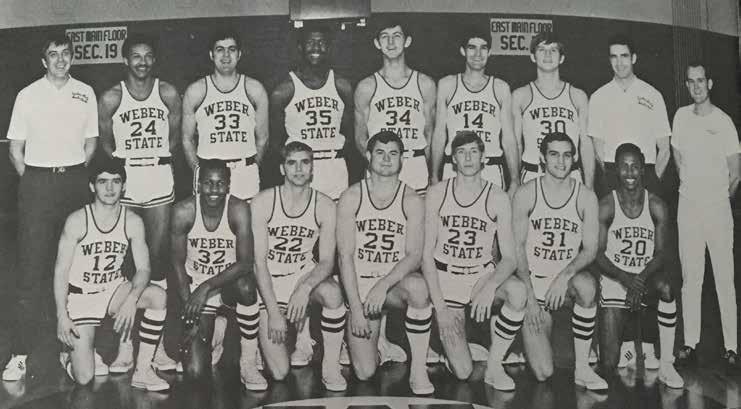 Honors 1st Team All-Conference 1st Team All-Conference BSC Coach of the Year WEBER STATE UNIVERSITY YEAR-BY-YEAR GAME RESULTS 1969-70 Overall: 20-7 Big Sky: 12-3 (1st) Home: 10-3 Road: 10-4 Big Sky