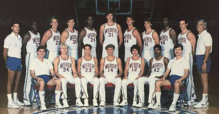 2015-16 WILDCAT MEN S BASKETBALL YEAR-BY-YEAR GAME RESULTS 1984-85 Overall: 20-9 Big Sky: 9-5 (3rd) Home: 15-1 Road: 5-7 Neutral: 0-1 Front row (left to right): Dan Dion (assistant coach), Alan