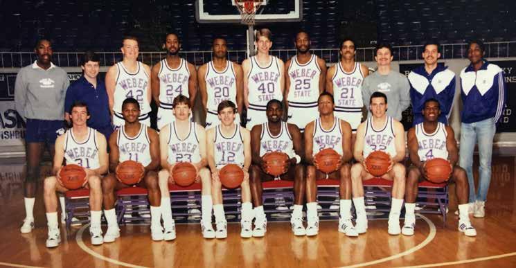 2015-16 WILDCAT MEN S BASKETBALL YEAR-BY-YEAR GAME RESULTS 1986-87 Overall: 7-22 Big Sky: 4-10 (8th) Home: 6-8 Road: 0-13 Neutral: 1-1 Front row (left to right): Dewey, Pratt, Steve Mills, Greg Boyd,