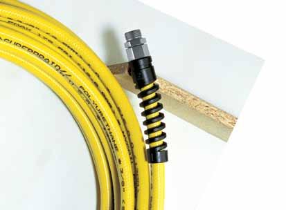 Unlike conventional 3-layer textile hoses where the individual layers are not permanently bonded to each other, our Nycoil Ultra-Lite is specially made.