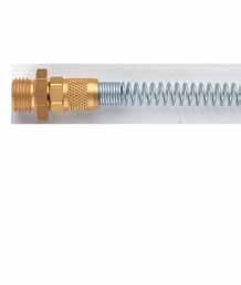11,8 19 Brass DV 17/12 R 1/2 12,7 x 15,8 22 Brass DV 21/16 Fixed Spring Guard Nycoil Accessories with spring guard * inner cone 45 Connection mm Hex Length Material M5 4,0 x 6,0 8 103