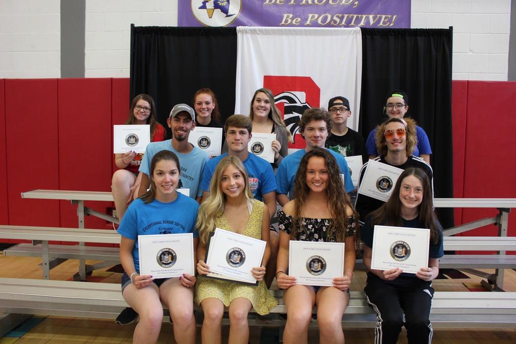 Livingston County Teen Recognition Back Row: Emily Pierpont; Grace Jacobs; Baylie Harnish; Dakota Coons; Dorel Cartwright Middle Row: Tanner Poplawski; Masin Schuster; Caleb Miller; Chris Henry Front