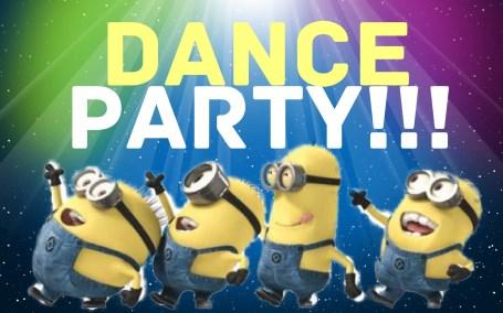 have an awesome DANCE PARTY! sharp.