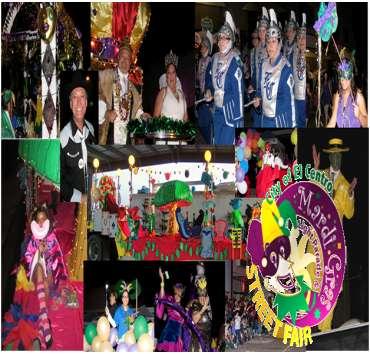Our entire community anticipates this parade, street festival, glittery costumes, lights, masks and beads. Come and enjoy Jazz music and New Orleans style cuisine.