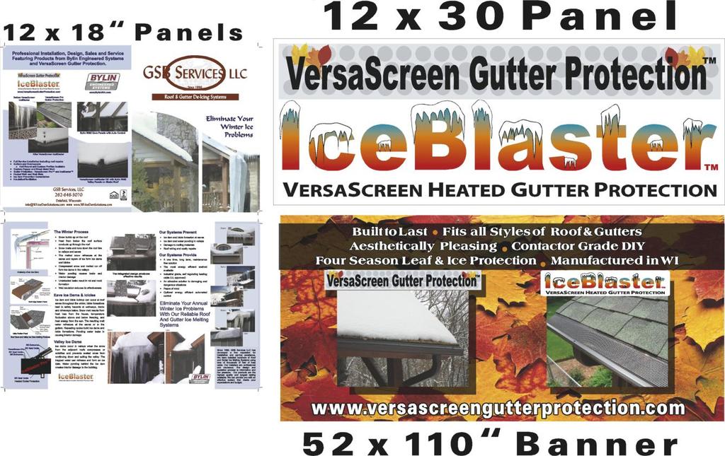 Installatin Manual fr VersaScreen Pr and VersaScreen IceBlaster Gutter Prtectin Prducts Table f Cntents VersaScreen/VersaScreen
