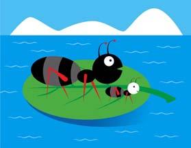 4.What is the lesson of this story? Ant and Grasshopper Get ready for the future. Play as much as possible. 5.