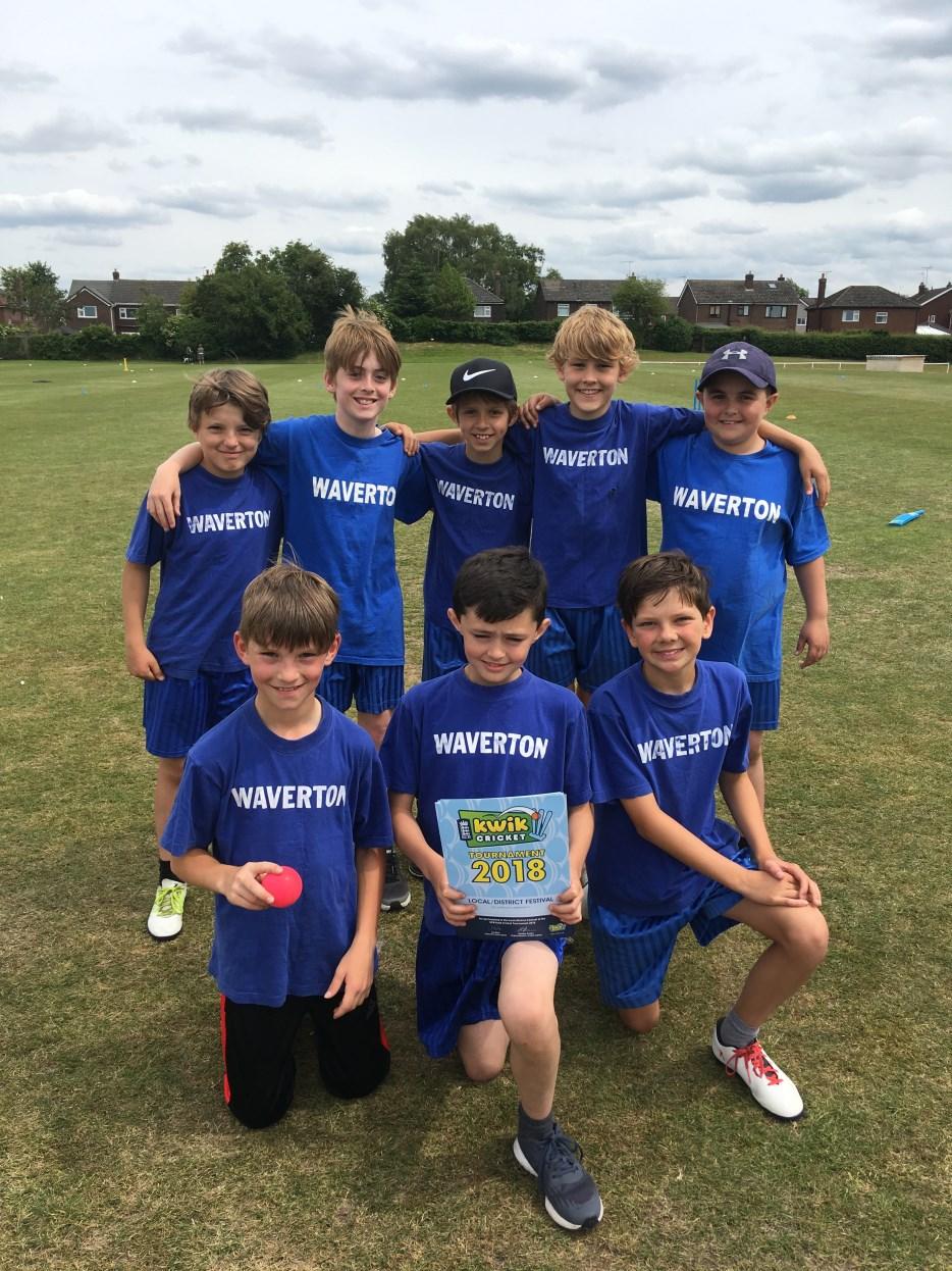 Both teams went on to represent Chester at the Cheshire and Warrington finals on the 12th