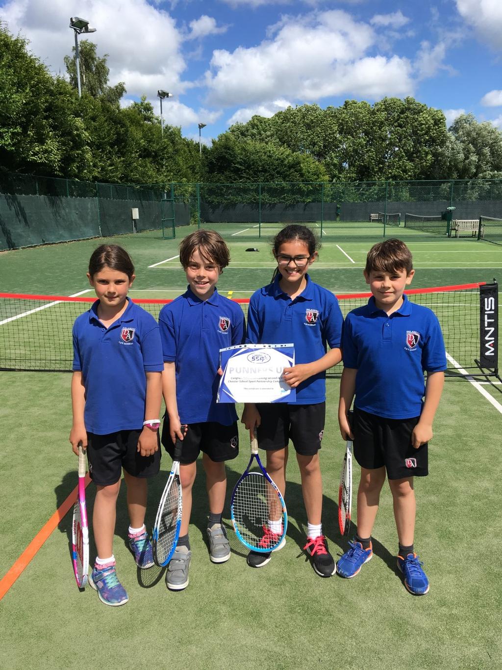 Year 3&4 Mini Red Tennis Competition & Inclusive Competition On Thursday 21st June, Glan Aber Tennis Club hosted the Year 3&4 Mini Red Tennis Competition