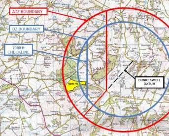 LOCAL AIRSPACE RULES Details of local airspace rules are available on DSGC website including agreements for operation within Dunkeswell ATZ and Drop Zone, Exeter, Yeovilton and Cardiff airspace.