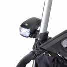 A stylish bag, a practical crutch holder, a