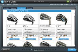 Occasionally you may see the same clubhead recommended with 2 different stock or custom shafts.