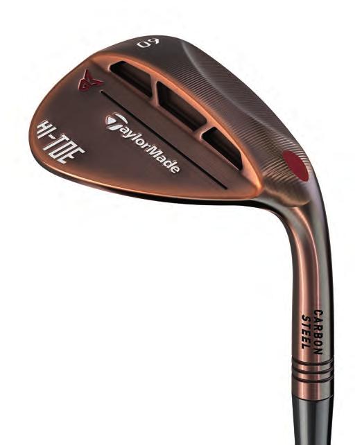 DESIGNED FOR INCREDIBLE GREENSIDE SHOTMAKING The HI-TOE offers players incredible versatility around the green.