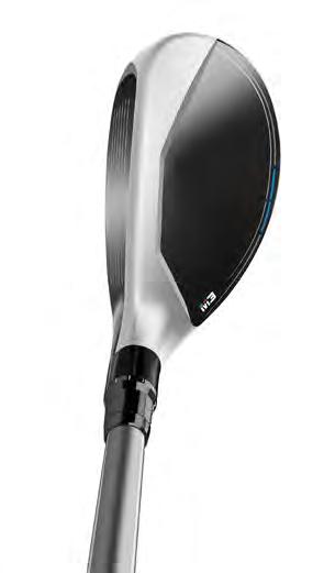 BRIAN BAZZEL VICE PRESIDENT PRODUCT CREATION CONFIDENCE-INSPIRING SHAPE Two-tone crown cosmetic allows for proper alignment on the most crucial shots into the greens SPEED POCKET The Speed Pocket